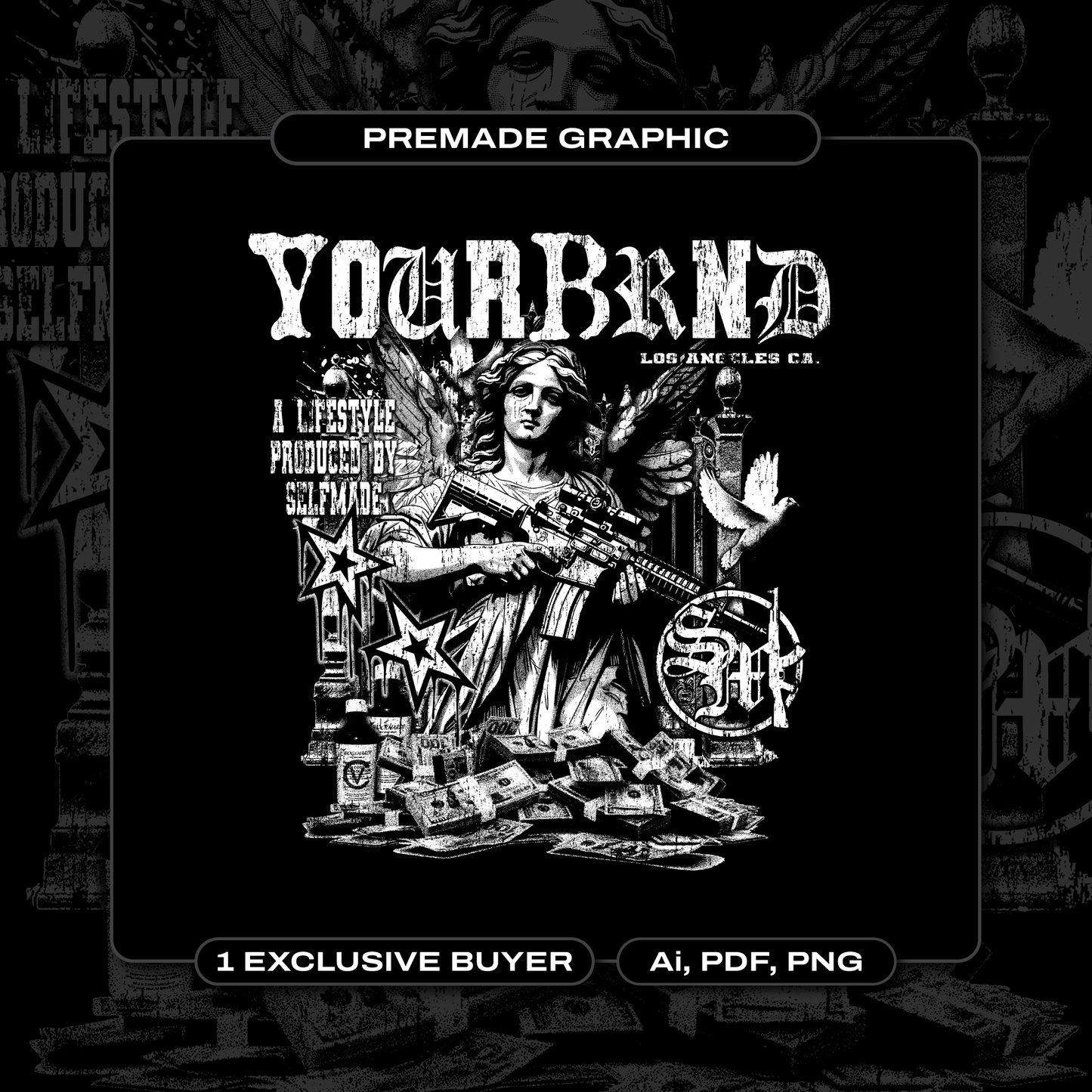"Archangel" Premade Graphic