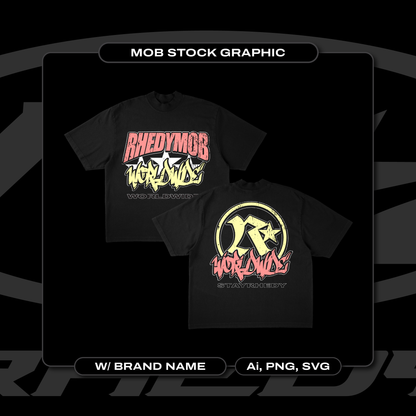 "Mob" Stock Graphic