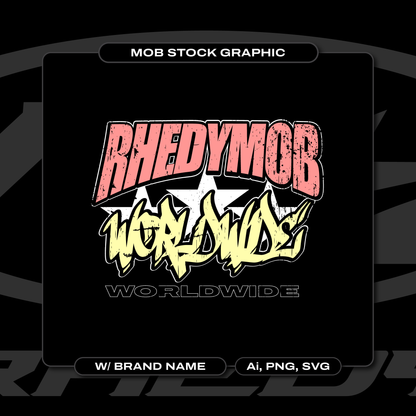 "Mob" Stock Graphic
