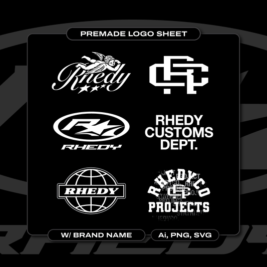 "Essentials" Premade Logo Sheet