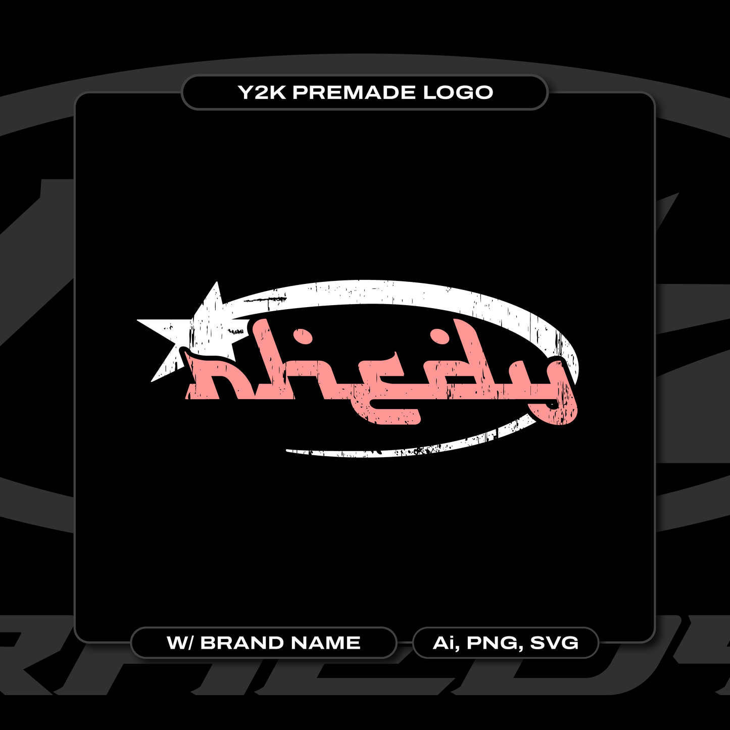 "Y2K" Premade Logo
